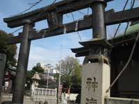 河原町稲荷神社西側鳥居