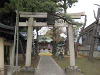 柴又八幡神社鳥居