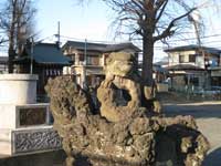 富士神社狛犬