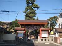 熊野神社の正門