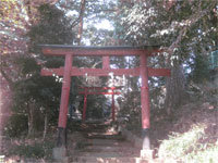 出世稲荷神社裏参道