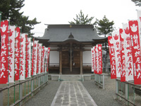 報恩寺境内袖引稲荷神社本殿