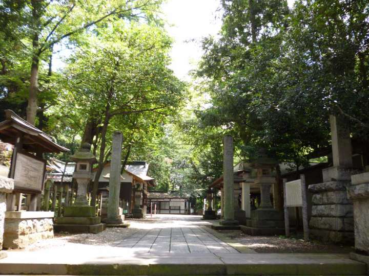 調神社。さいたま市浦和区岸町の神社、旧県社