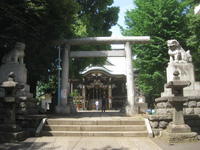 諏訪神社二鳥居