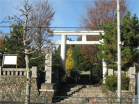 下落合氷川神社南鳥居