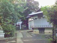 葛谷御霊神社内の疣天神社