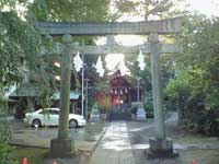 葛谷御霊神社鳥居