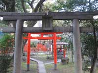 白狐祠鳥居