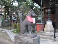 三囲神社の狛犬