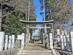 小川熊野神社鳥居