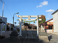 府中熊野神社鳥居