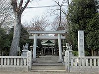 立川熊野神社鳥居