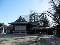 立川諏訪神社神楽殿と境内社