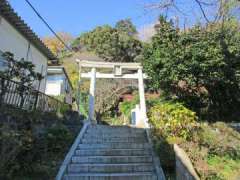 中原熊野神社鳥居