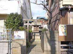 新道地守稲荷神社鳥居