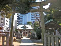 綾瀬稲荷神社鳥居