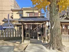 綾瀬北野神社石祀型庚申塔