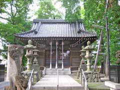 淵の宮氷川神社拝殿
