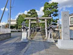 保木間山王神社鳥居