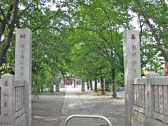 堀之内氷川神社参道