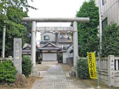 加平天祖神社鳥居