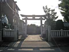 栗原氷川神社鳥居