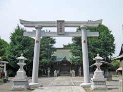 本木氷川神社鳥居