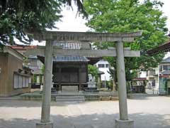 本木胡録神社鳥居