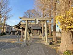 中川氷川神社鳥居