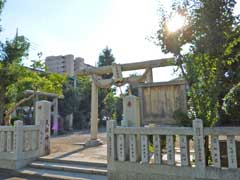 小台天祖神社鳥居