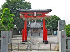 扇三嶋神社鳥居