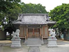 扇三嶋神社拝殿