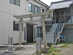 扇御嶽神社鳥居