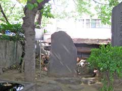 千住氷川神社正木櫟蔭事績碑