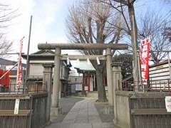 白幡八幡神社鳥居