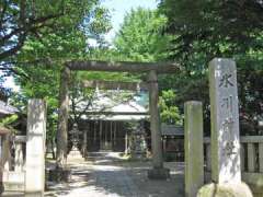 仲町氷川神社鳥居