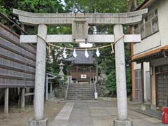 押部八幡神社鳥居