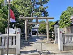 竹塚神社鳥居