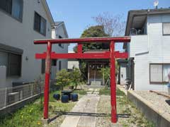 西綾瀬稲荷神社鳥居