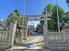 柳原稲荷神社鳥居