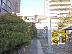 下谷中稲荷神社鳥居