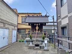 神々森猿田彦神社拝殿