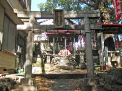 向陵稲荷神社ニの鳥居