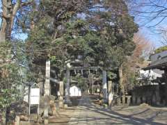 諏方神社鳥居