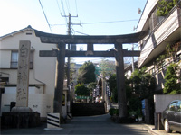 白山神社鳥居