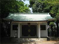 駒込富士神社拝殿