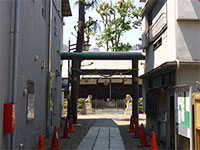 小石川諏訪神社鳥居