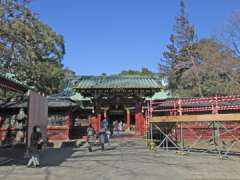 根津神社唐門