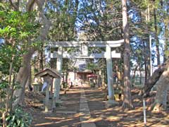 青山八幡神社鳥居