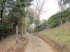 足尾山神社参道